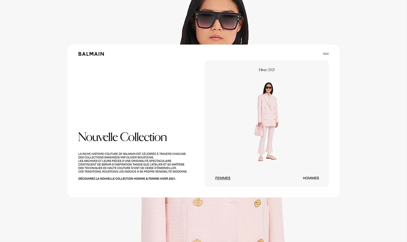 animation  art direction  Art Directions e-commerce Fashion  motion design typography   UI/UX Webdesign Website