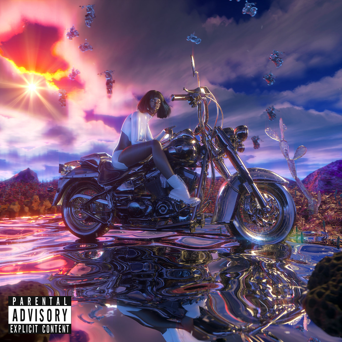 3D Graphics Australia cover Digital Art  fashion design hip hop last year was weird motorcycle tkay tkay maidza