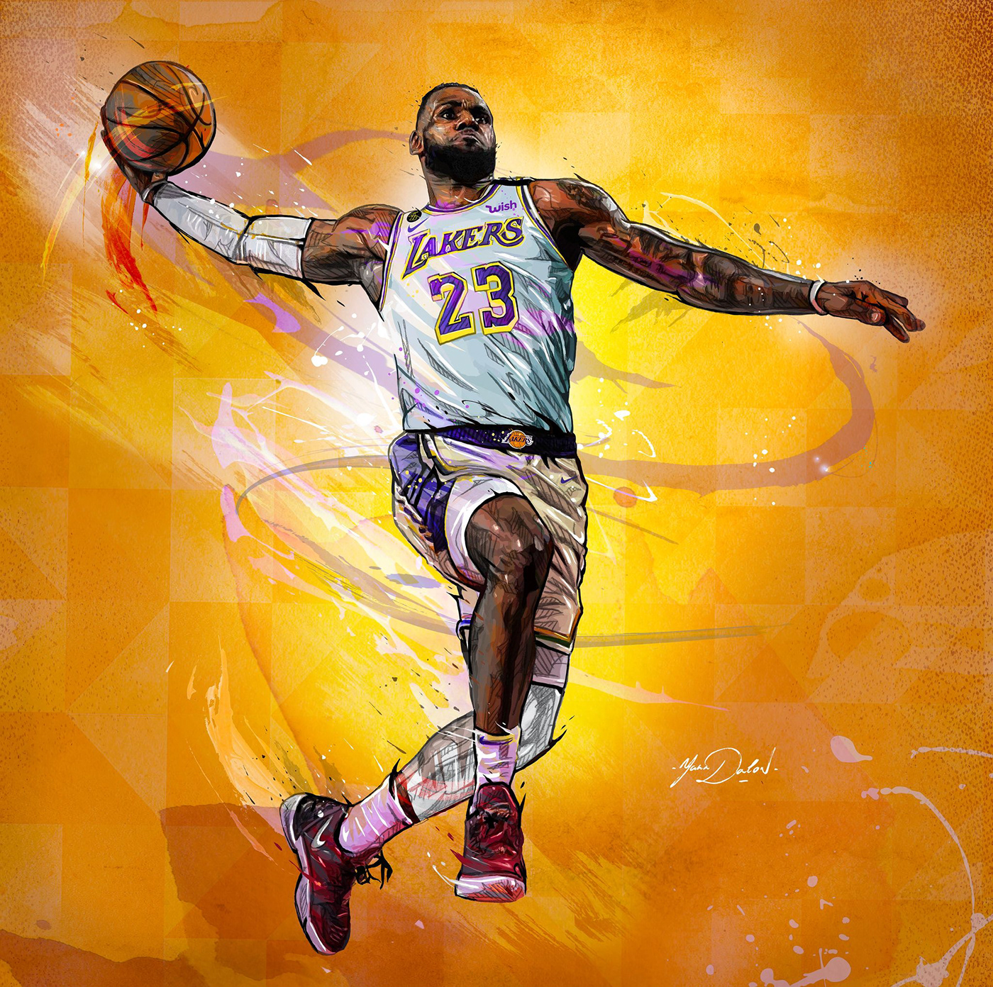 basketball Dynamic Ja Morant Kobe Bryant LeBron James Michael Jordan NBA Packaging sports visual identity
