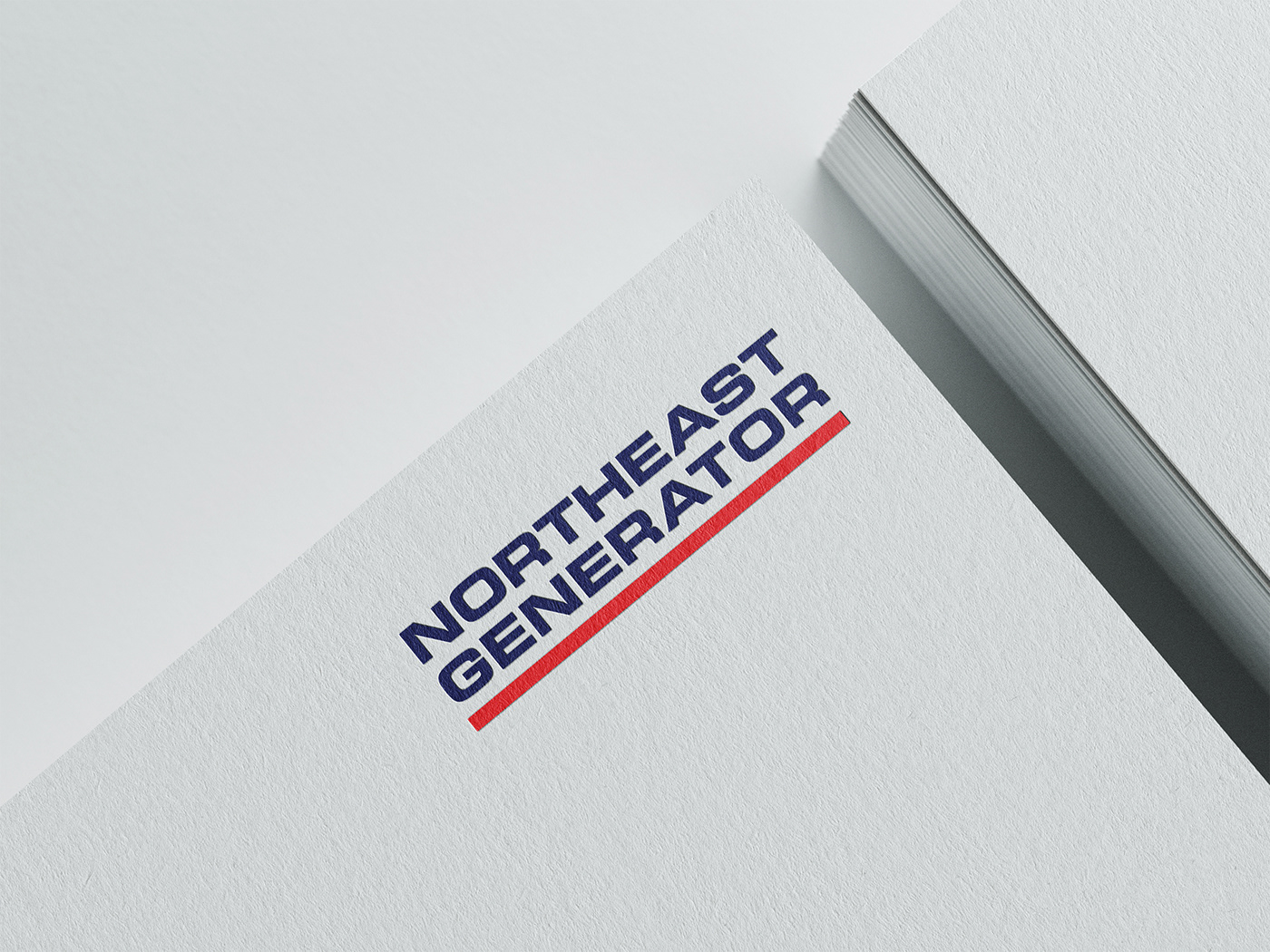 branding  electricity Generator generators northeast brand identity identity Identity Design logo Logo Design