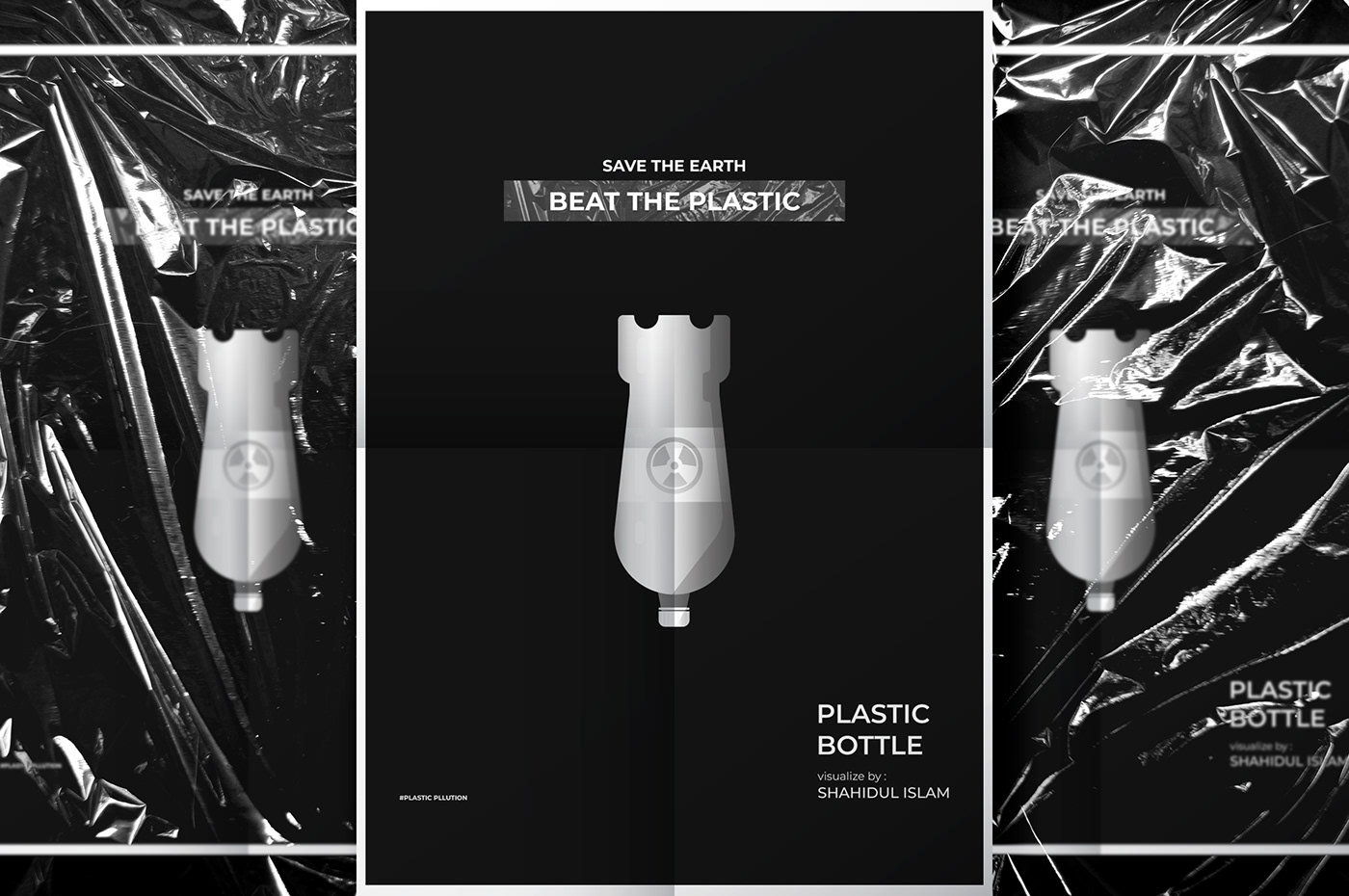 plastic awareness ILLUSTRATION  environment pollution no plastic Vector Illustration vector artwork digital illustration