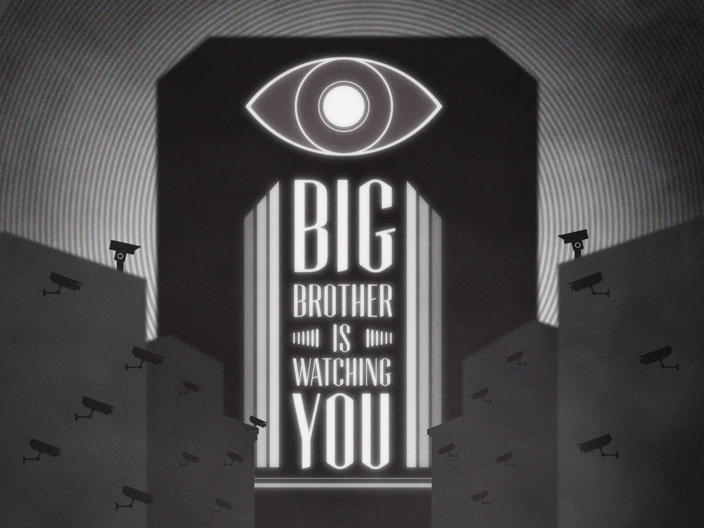 Big Brother is Watching You on Behance