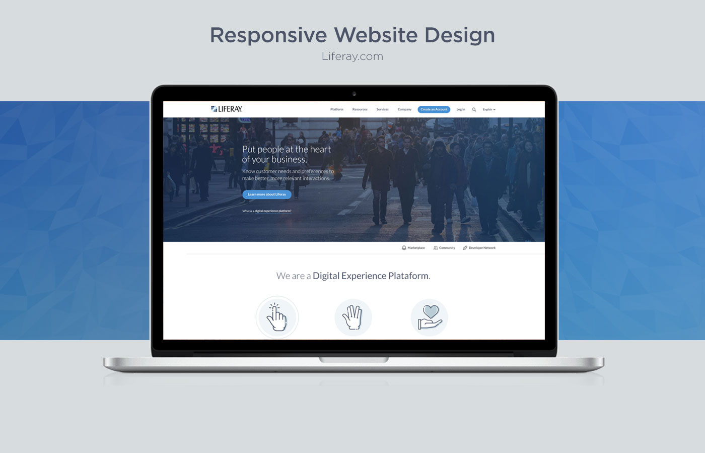 ux UI Responsive Website redesign