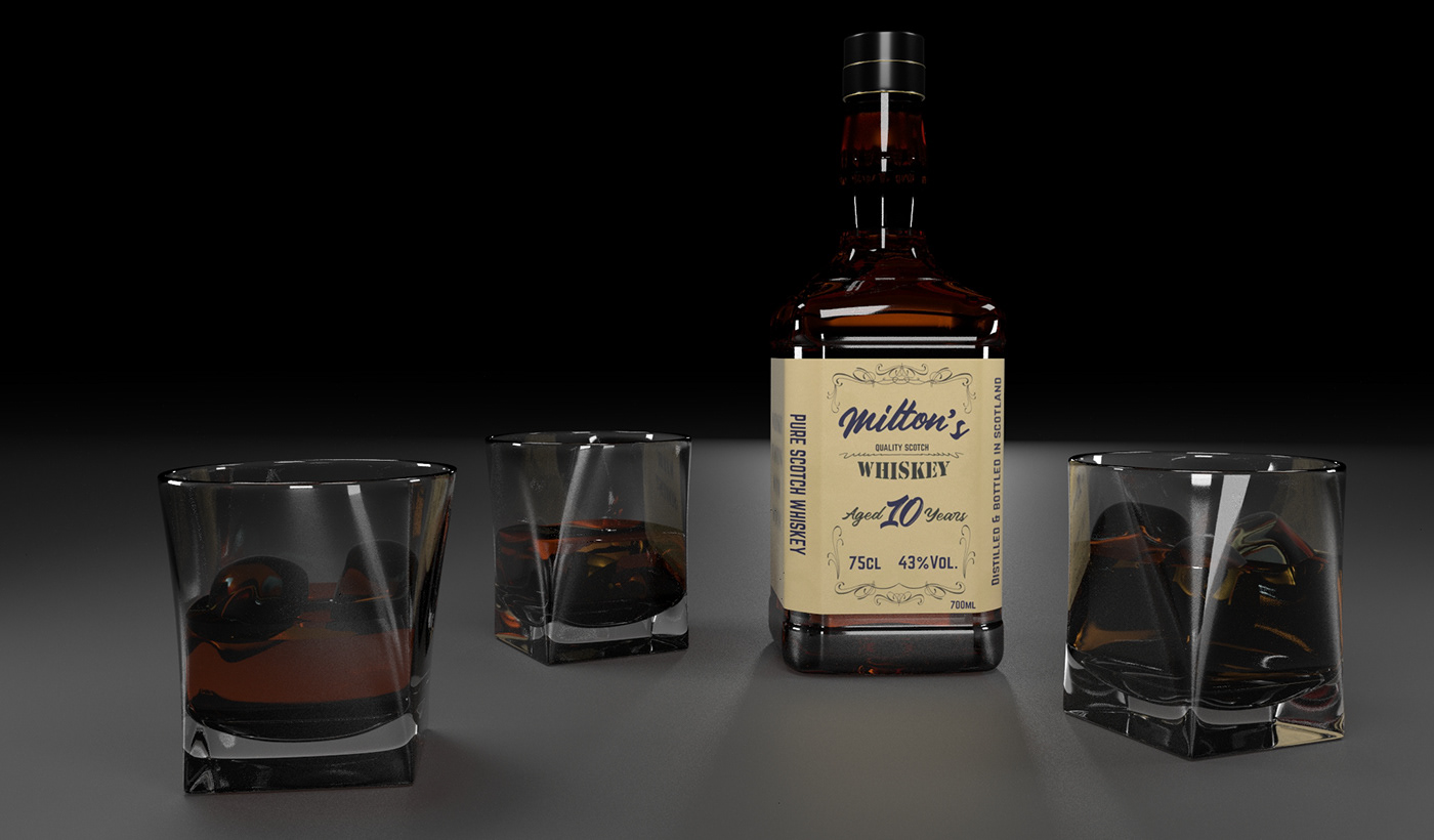 3DArtist 3dmodeling 3drendering 3dtechnicalartist Digitalartist graphicdesign Labeldesign productdesign Render Whiskey