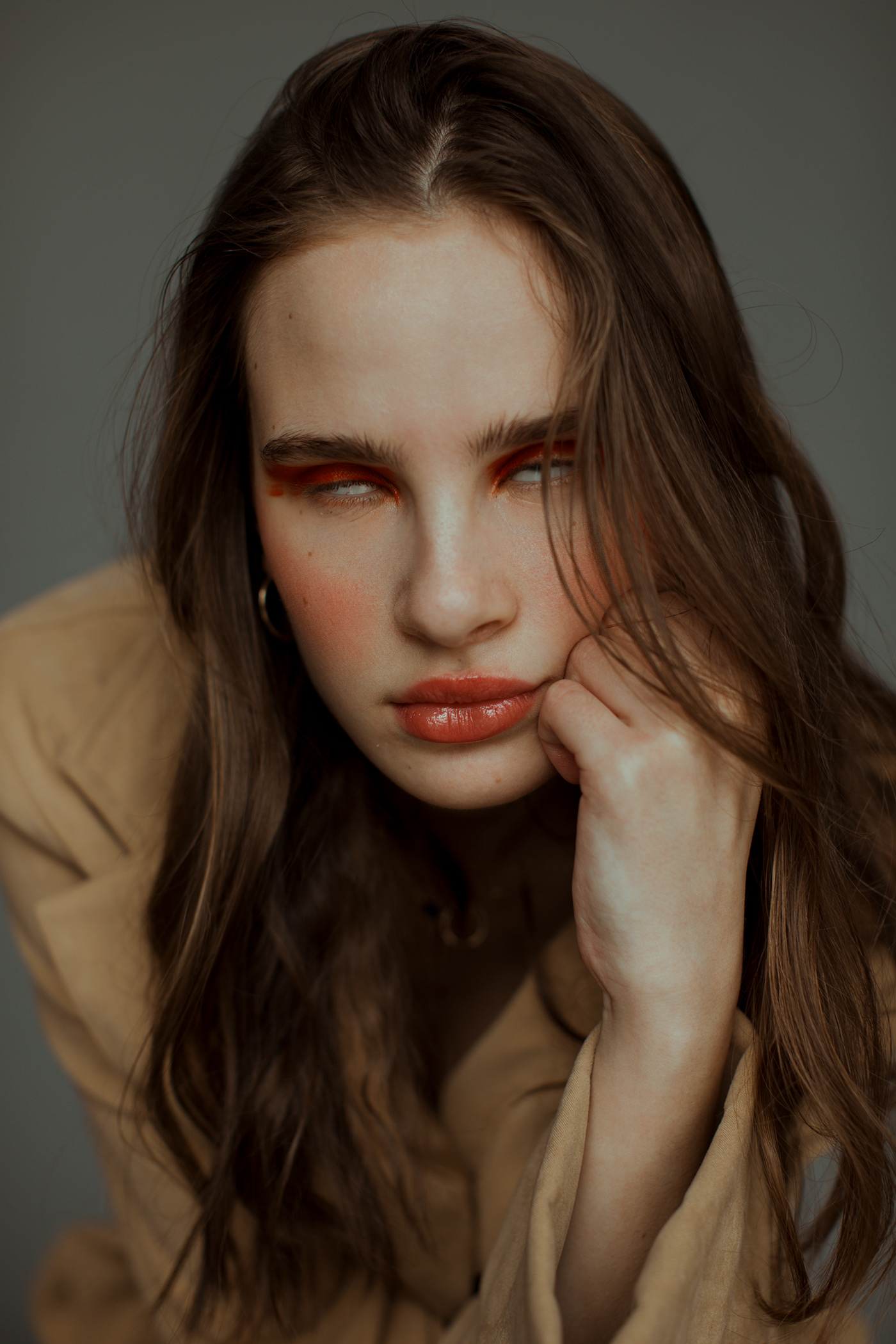Fashion  Italy makeup model portrait retouch retoucher