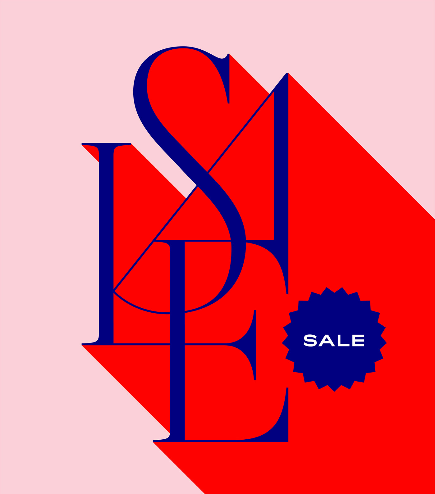 "SALE" typography art by kissmiklos .