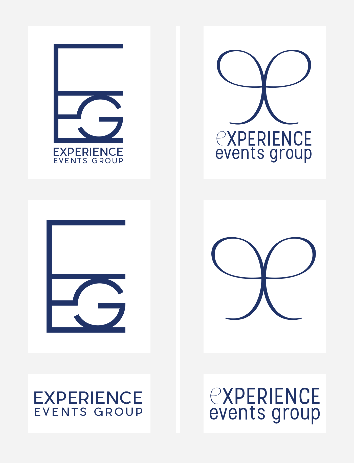 logo event company rebranding