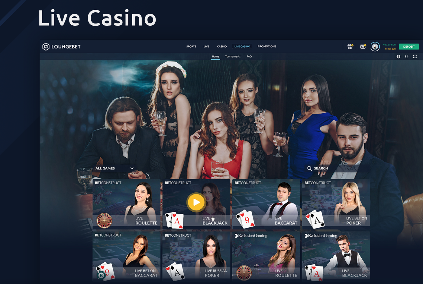 ux/ui design Web Design  graphic design  casino betting photo editing sportsbook logo loungebet Logo Design