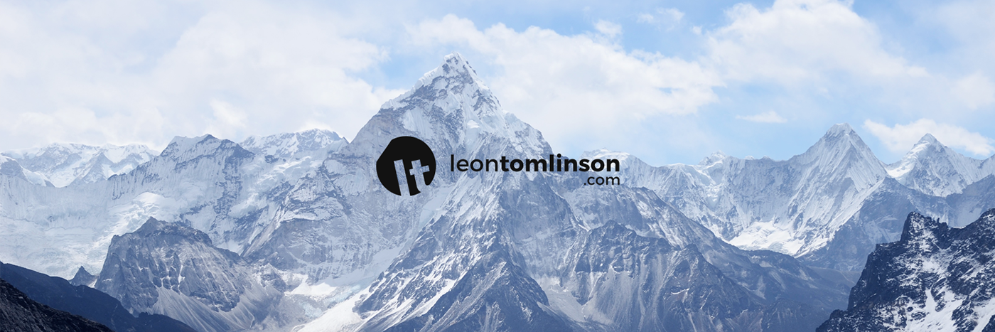 Logo Design self branding minimal leon tomlinson
