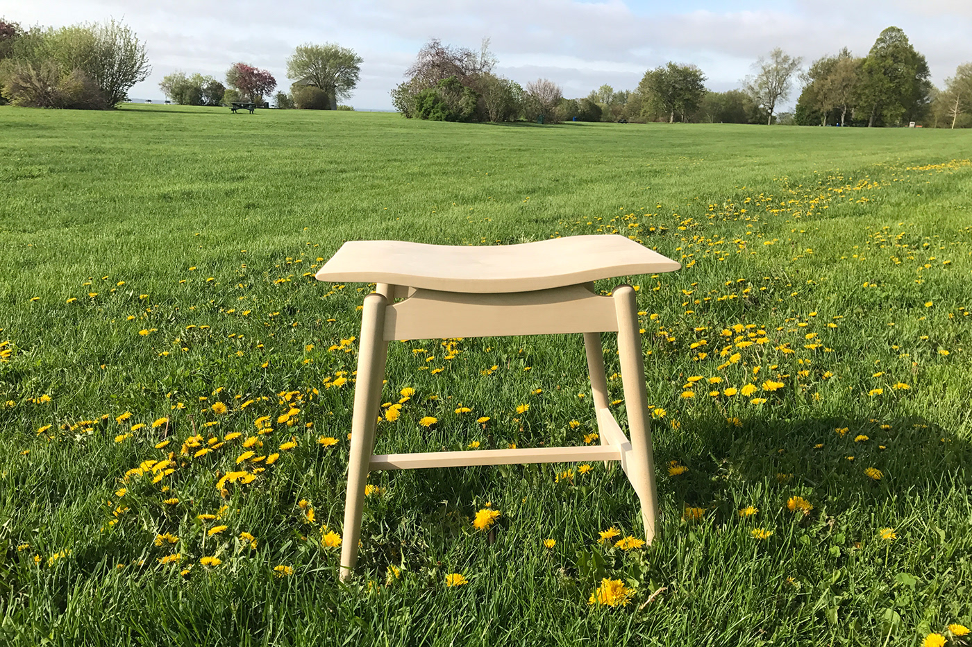 Float Stool stool Stool Design Scandinavian design maple wood wooden stool chair design furniture