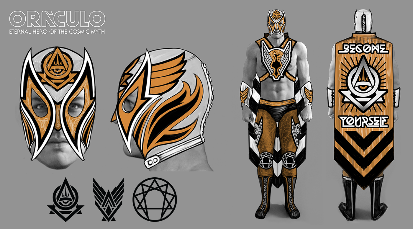 lucha lucha libre luchadores Character design  Costume Design  mask design