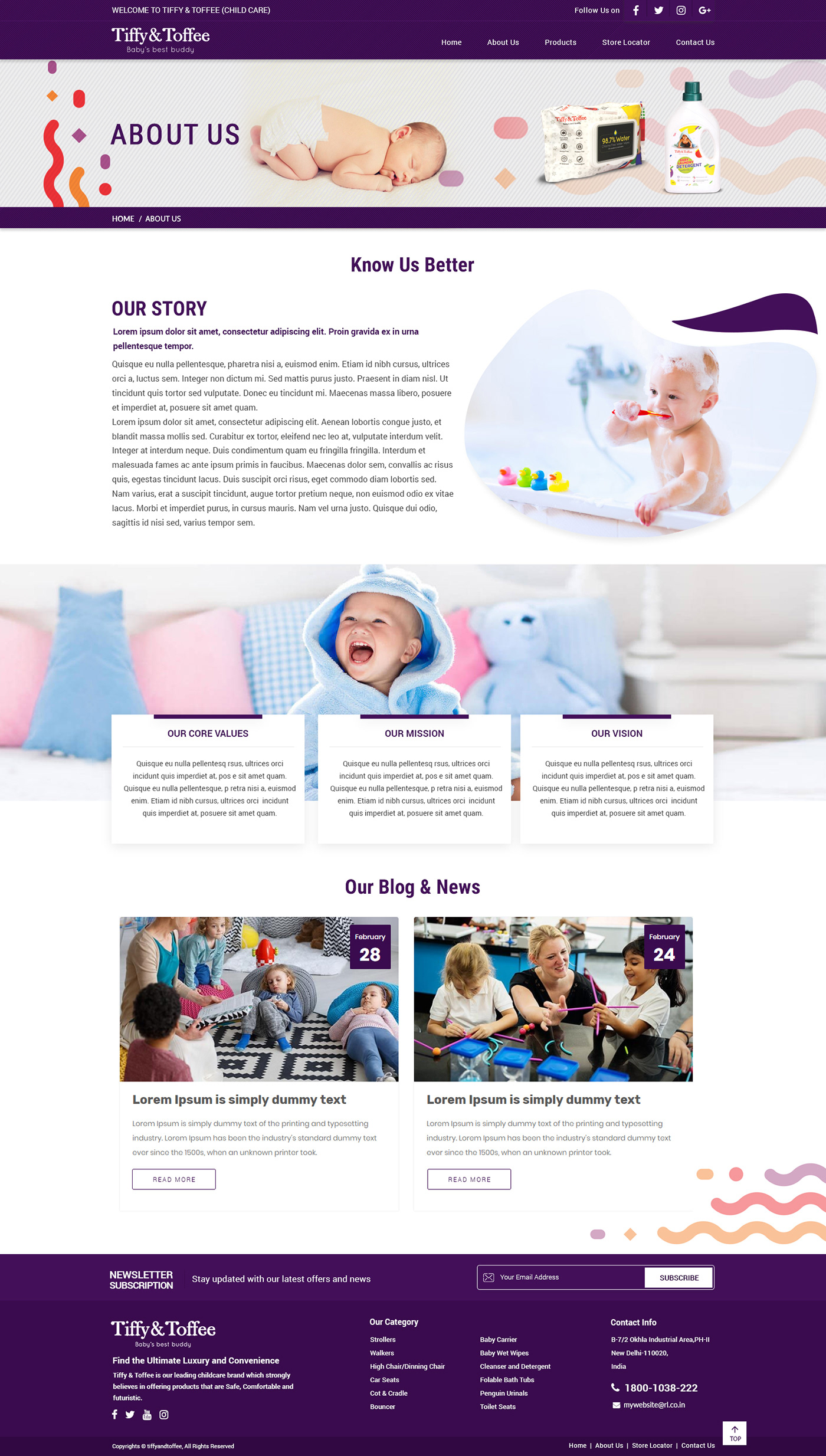 photoshop adobe ux/ui design Online Products baby care creative ideas