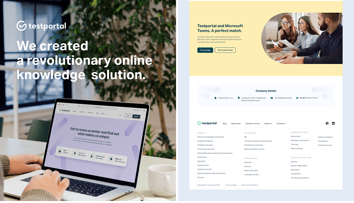 Brand Guidlines brand identity landing page logo redesign SAAS Style Guide web app Web Design Website