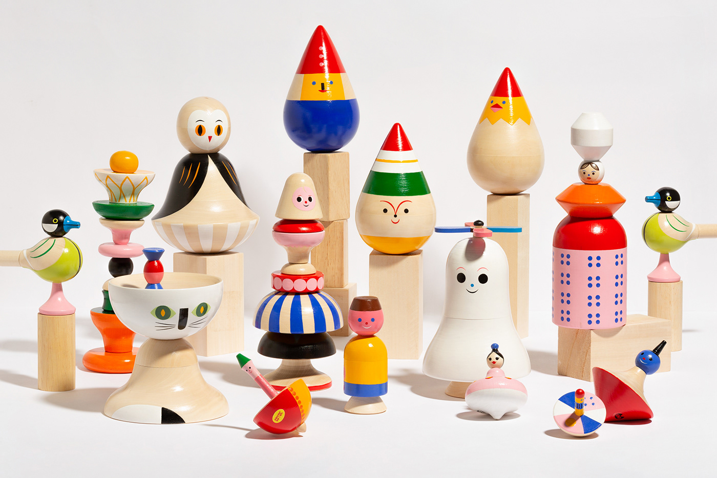 branding  Character design  crafts   design toys folk art home decor Russia Wooden Art wooden toys collectibles