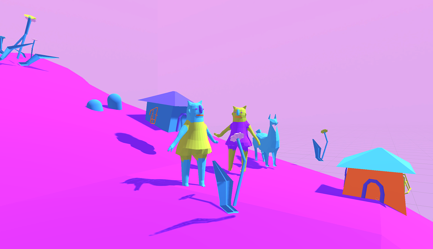 frog pink 3D 3d animation unity Game Dev game design 