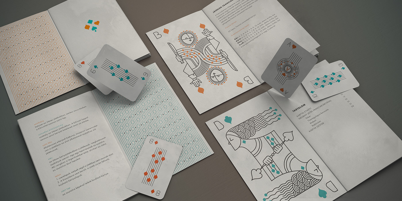 3d mockup Character editorial design  game design  Game packaging ILLUSTRATION  playing card design Poker typesetting vector design