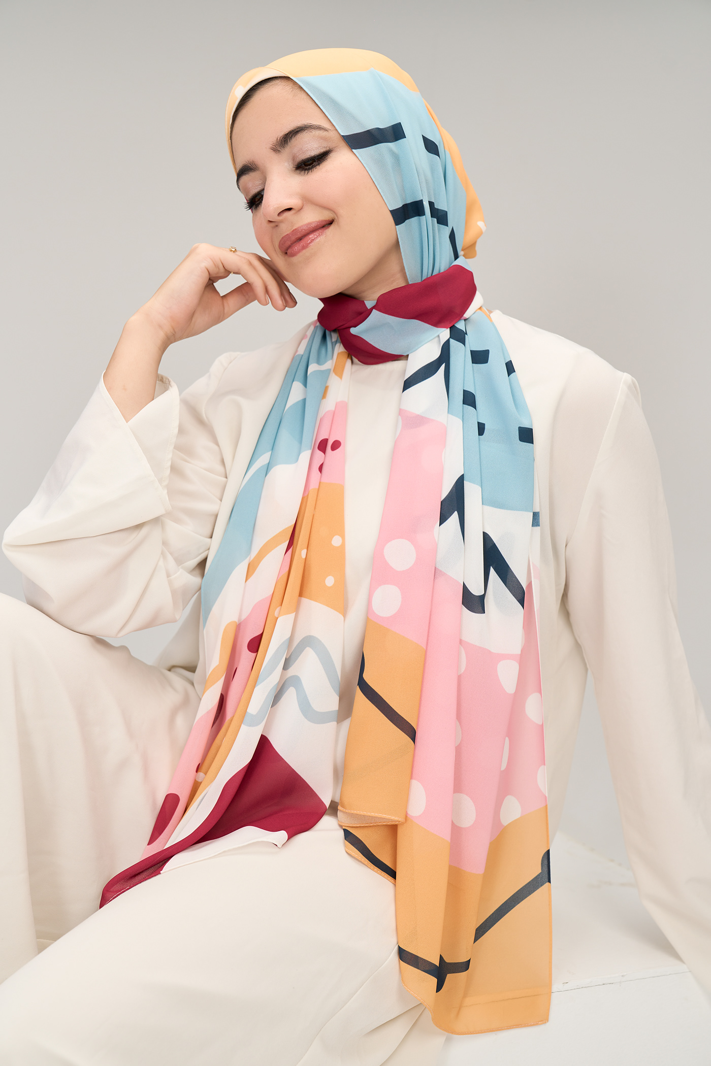 fashion accessory scarfs Art Director stylist