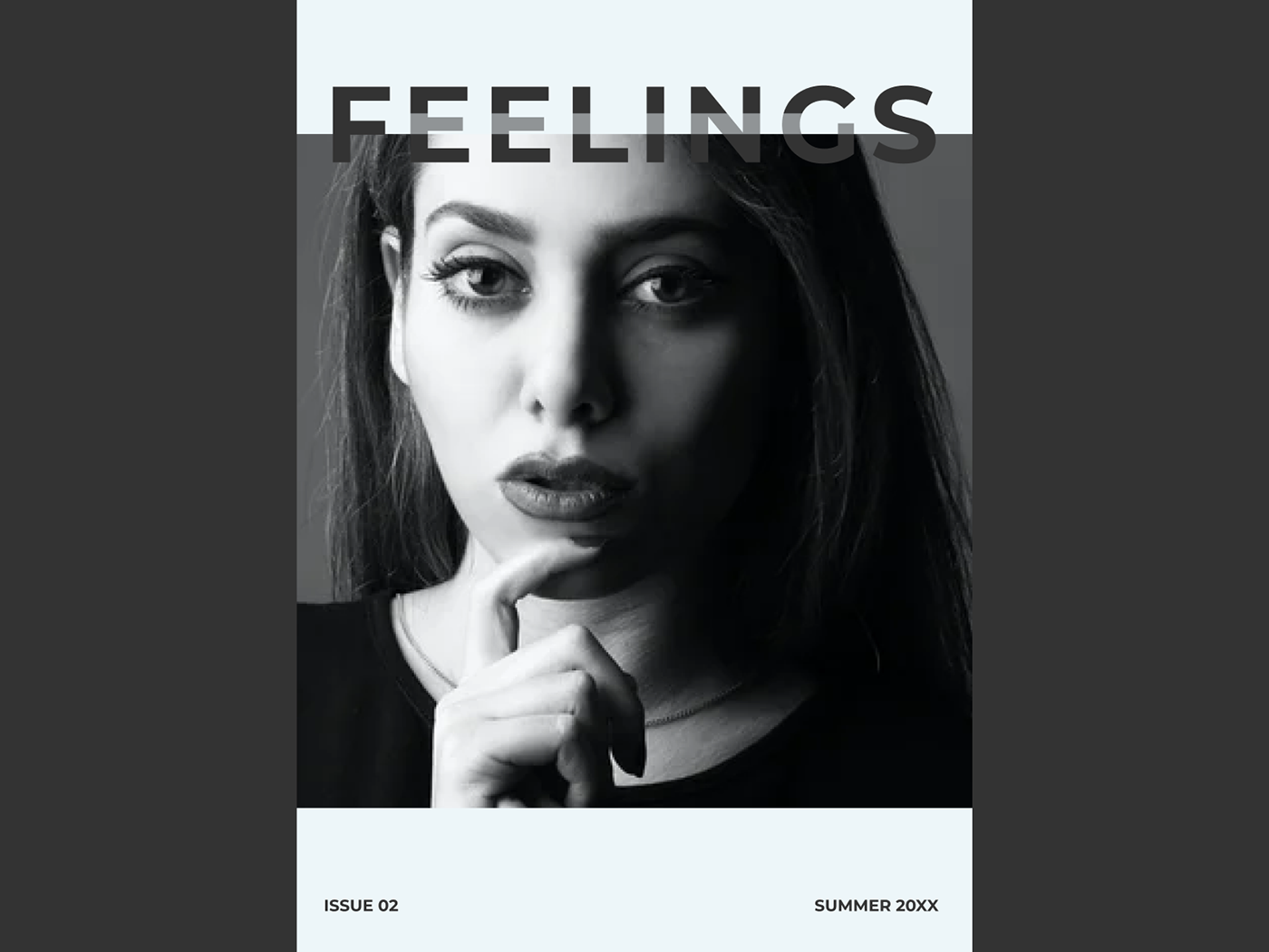 cover graphic magazine Magazine design minimal Minimalism UI