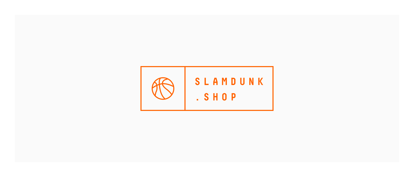 basketball brand branding  identify logo New logo orange slamdunk yellow