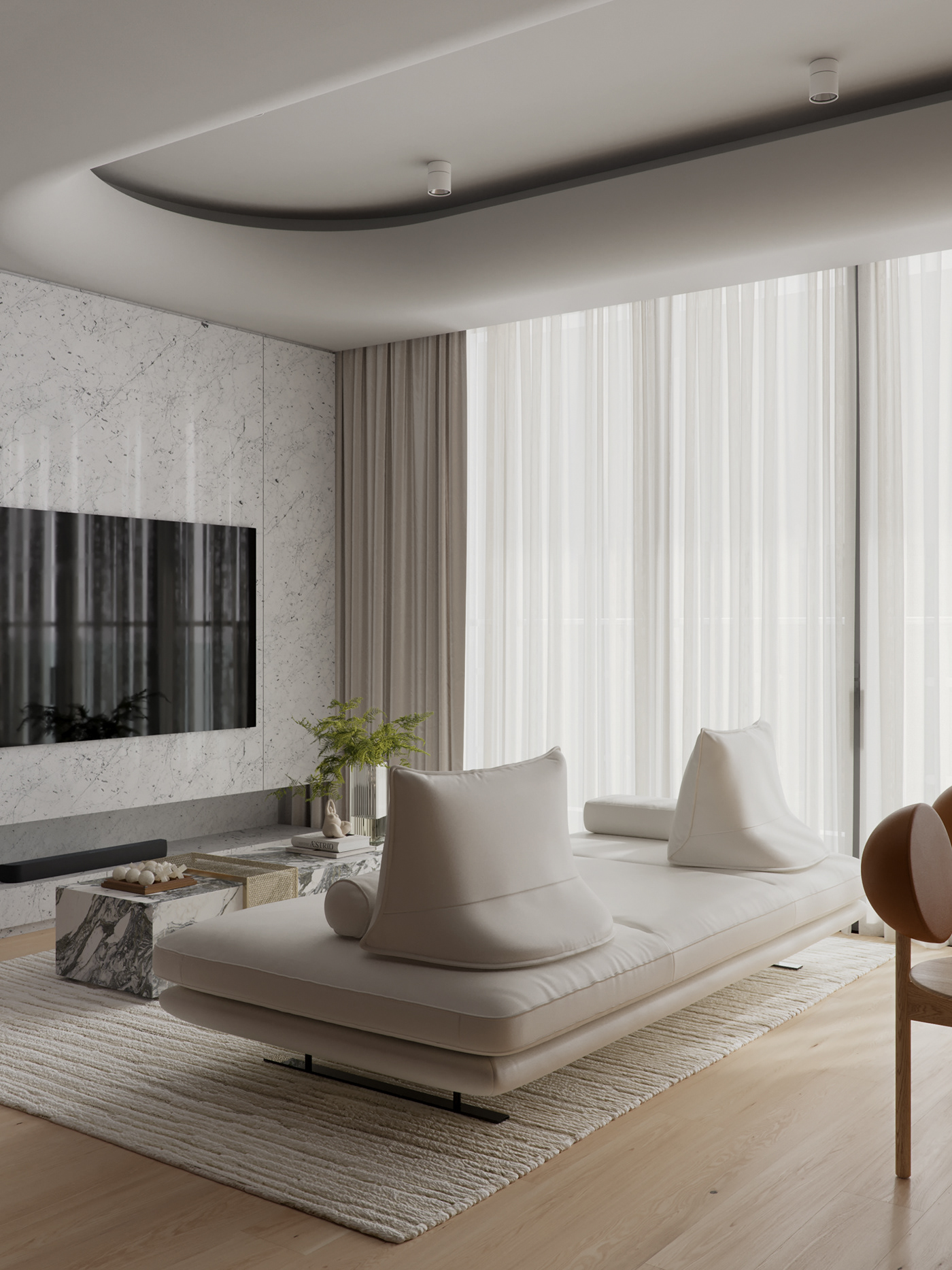 3ds max interior design  visualization archviz CGI corona Render modern decoration appartment