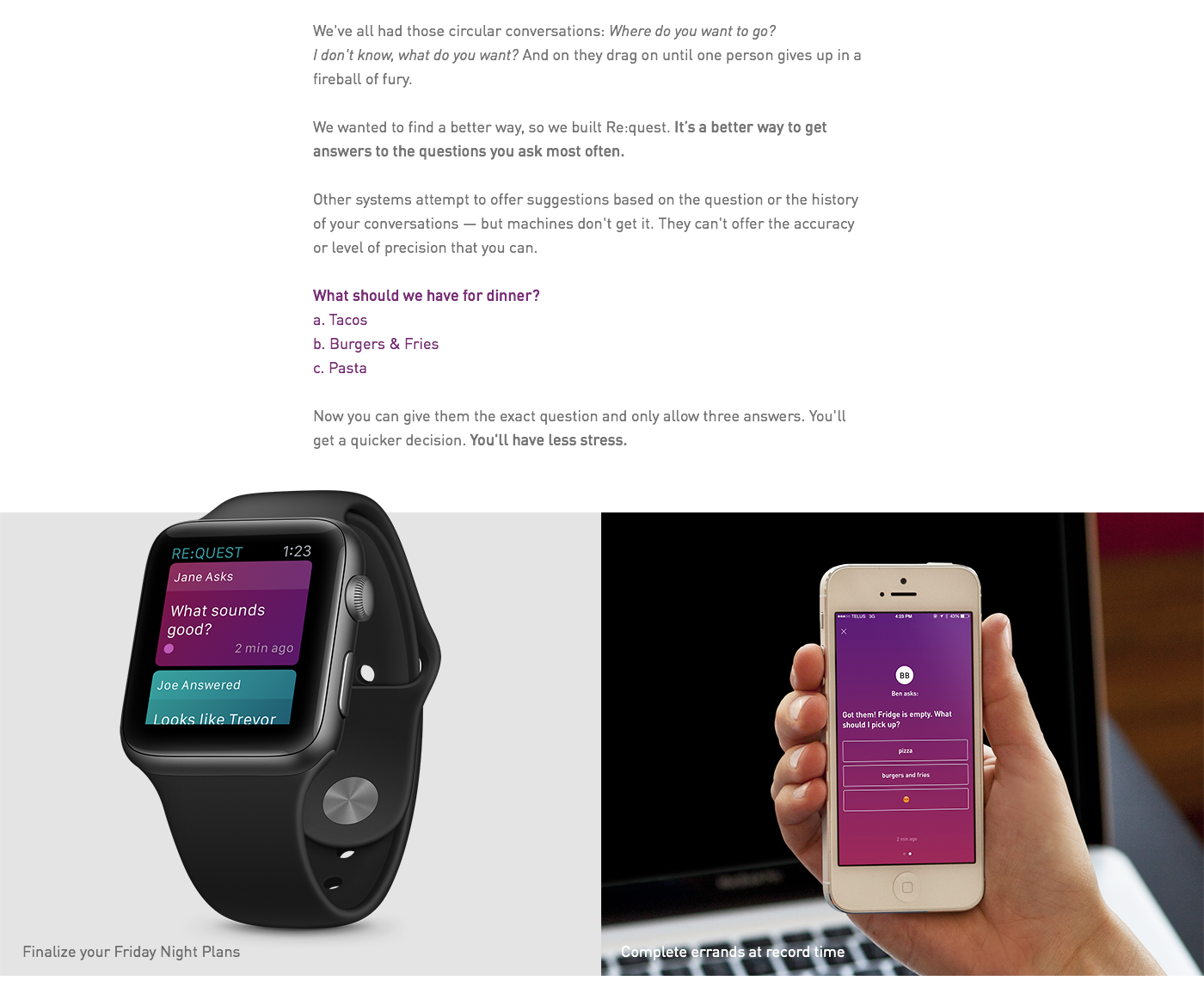 Adobe Portfolio apple watch apps UI ux designs messenger messages