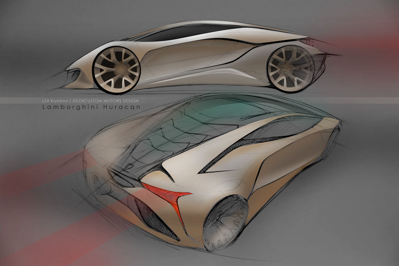 lamborghini design dilexcustom car concept