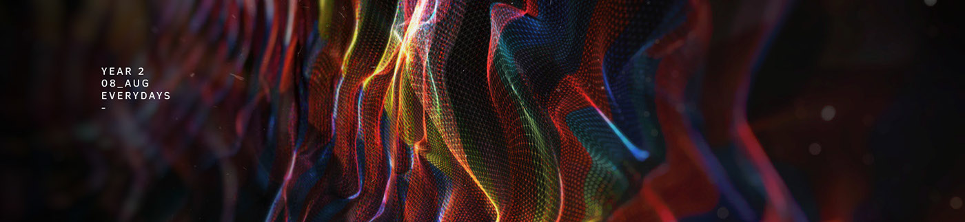 CG cinema 4d c4d 3D concept digital fractal pattern generative photoshop
