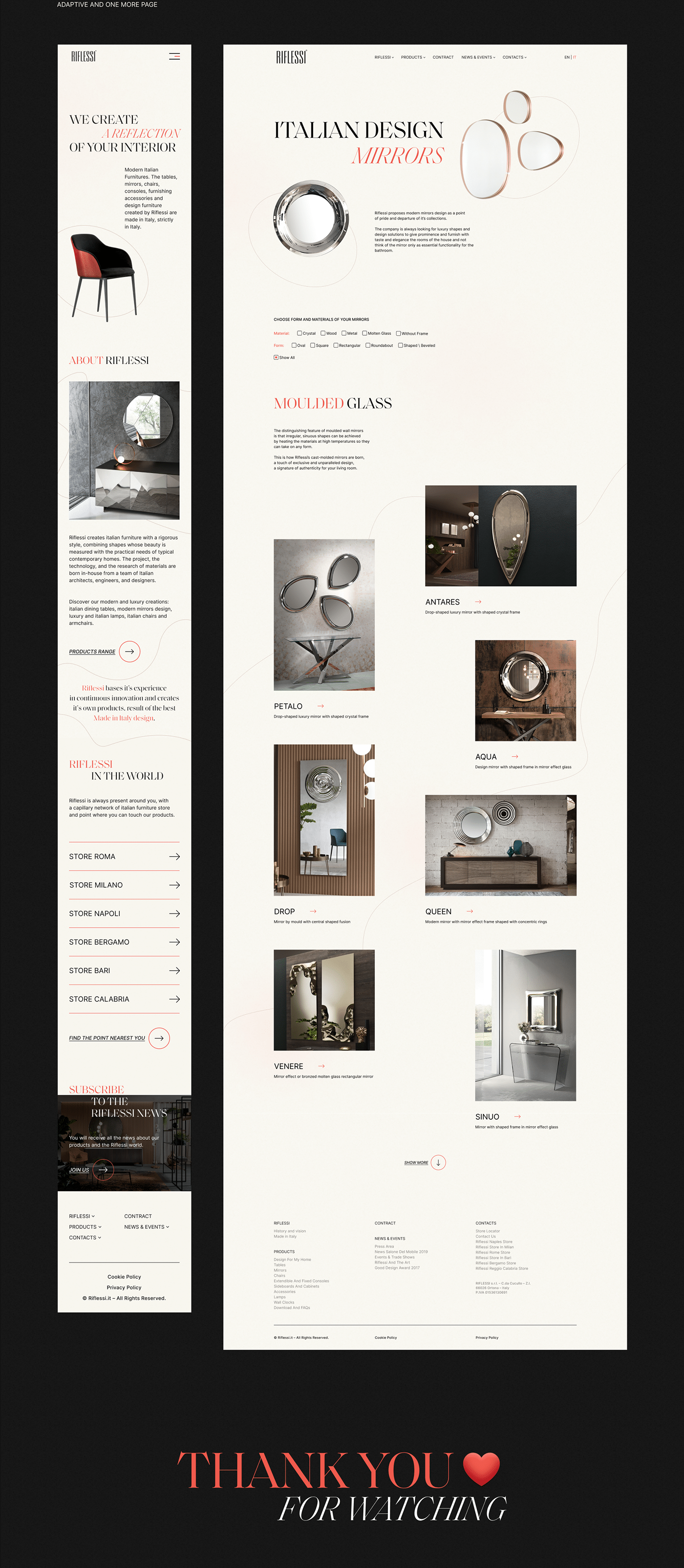 e-commerce furniture landing store Веб веб дизайн интернет магазин интернет-магазин лендинг мебель