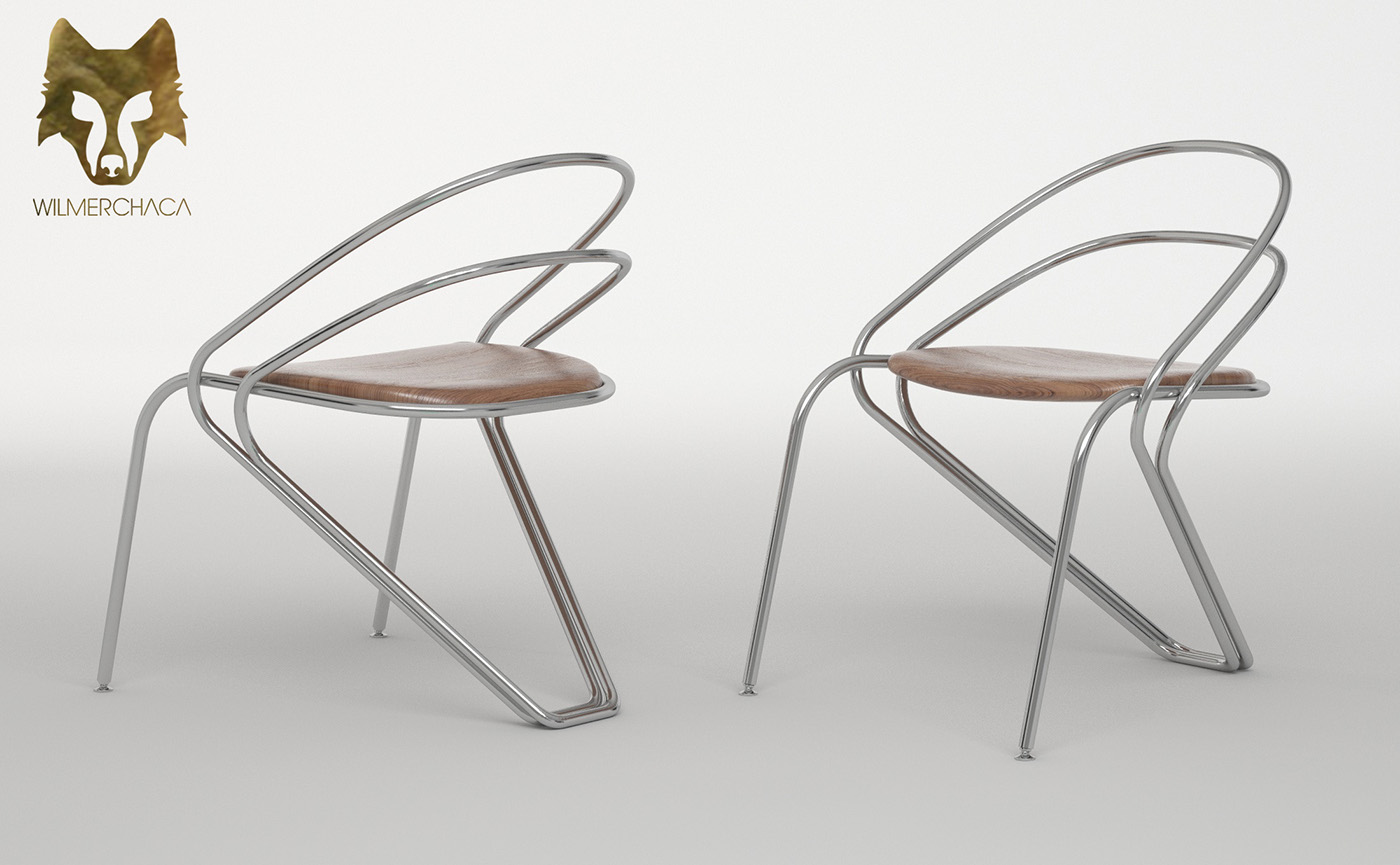 chair silla furniture mobiliario product design  diseño design wilmer chaca