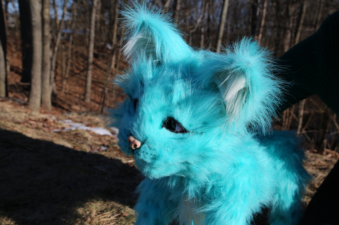puppet Photography  creature design animals Cat costume grant prop