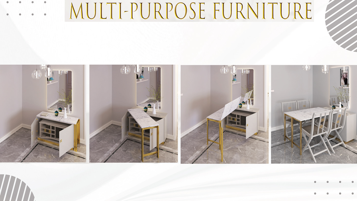 design designer Drawing  interior design  furniture furniture design  photoshop 3ds max 3d modeling corona render 