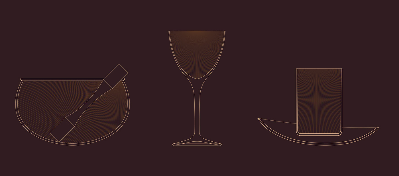 art direction  brand identity branding  cocktail glass graphic design  icon design  menu ux/ui Web Design 