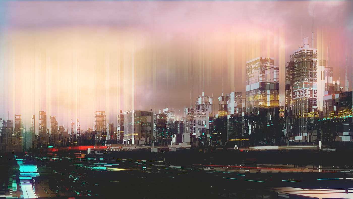 city Outerworld Scifi concept structure abstract architecture Space  galaxy