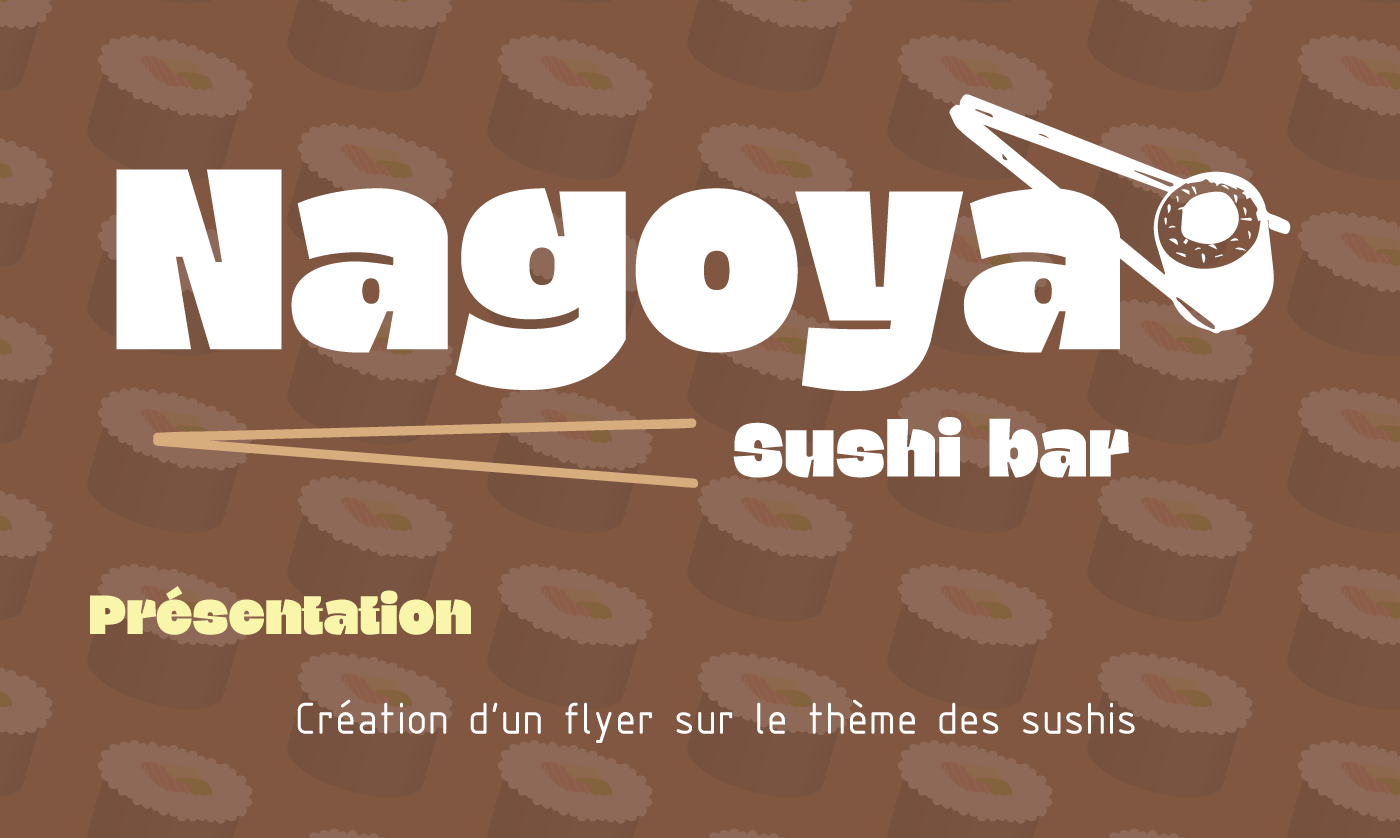 Sushi Food  flyer Flyer Design