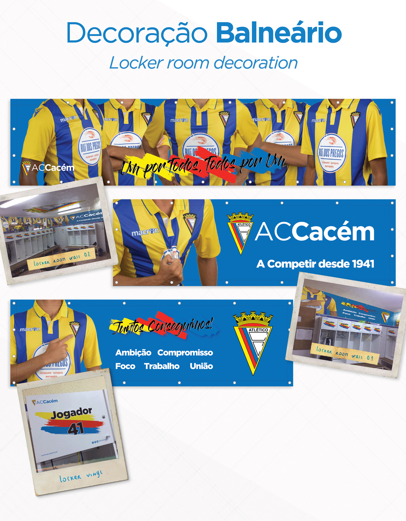 design football communication social media ACCacem graphic sports cacem football club