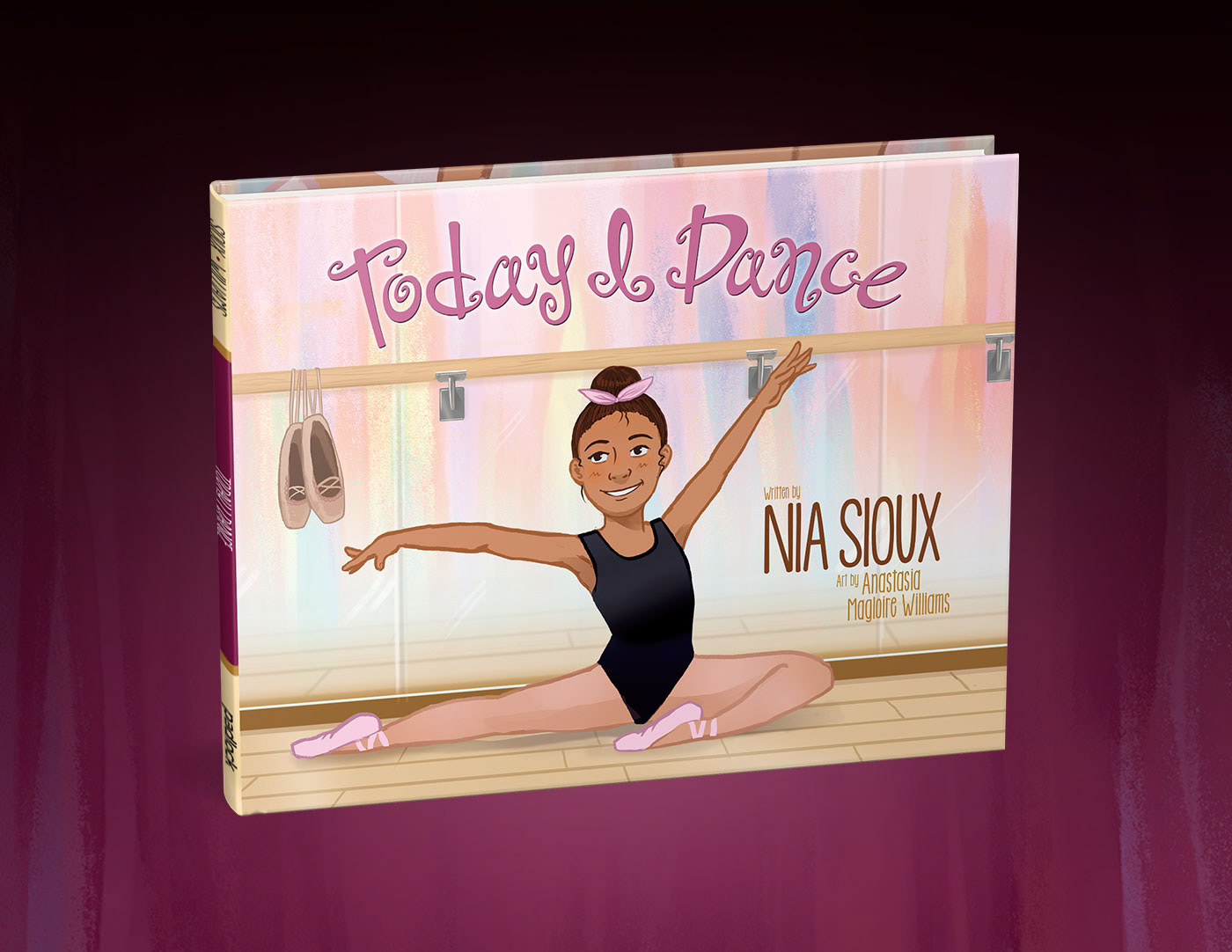 ballet book design children's book DANCE   hardcover nia sioux Picture book