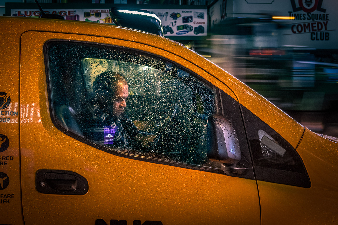 color Editing  editorial Moody night nyc Photography  retouching  street photography stteet