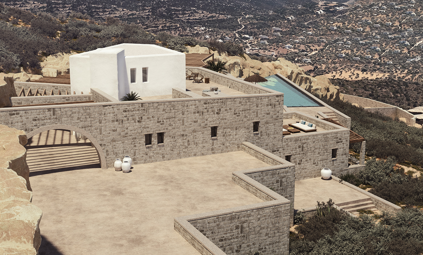 3D 3dsmax architectural architecture archviz CGI Greece Render visualization vray