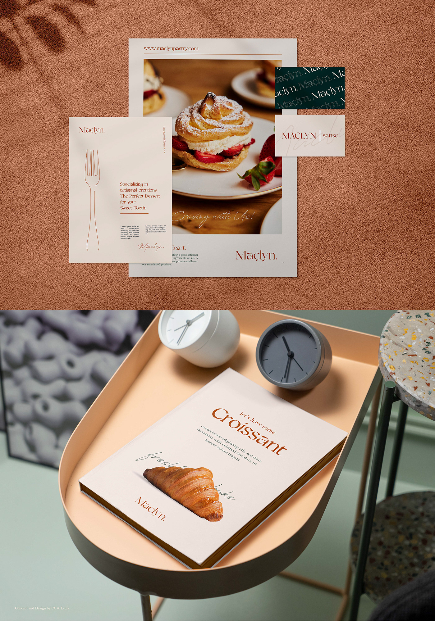 bakers brand kit branding  cakes pastry visual identity ArtDirection bakery CI Packaging
