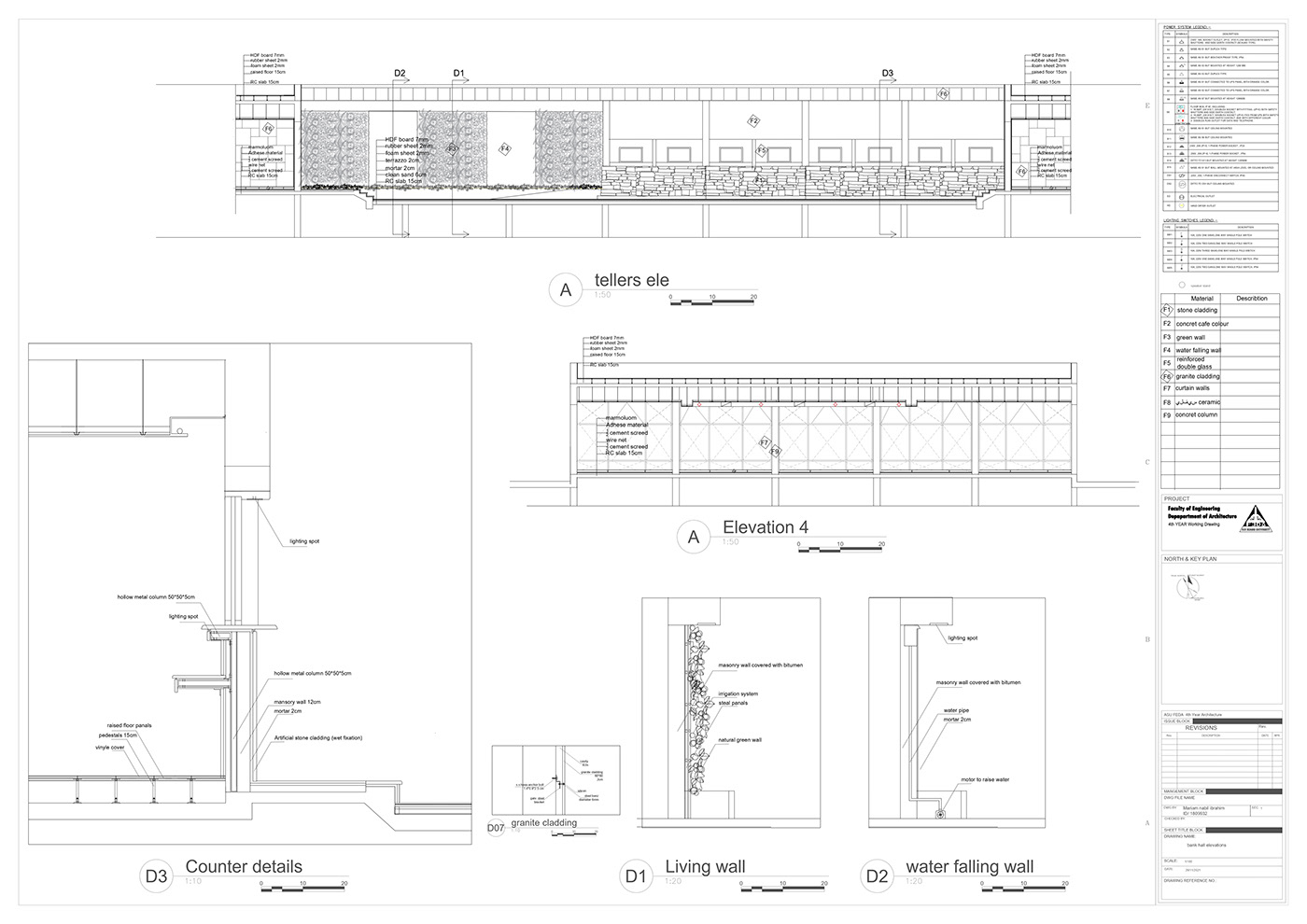 working drawings architecture shop drawing AutoCAD pixel ASU Elevation