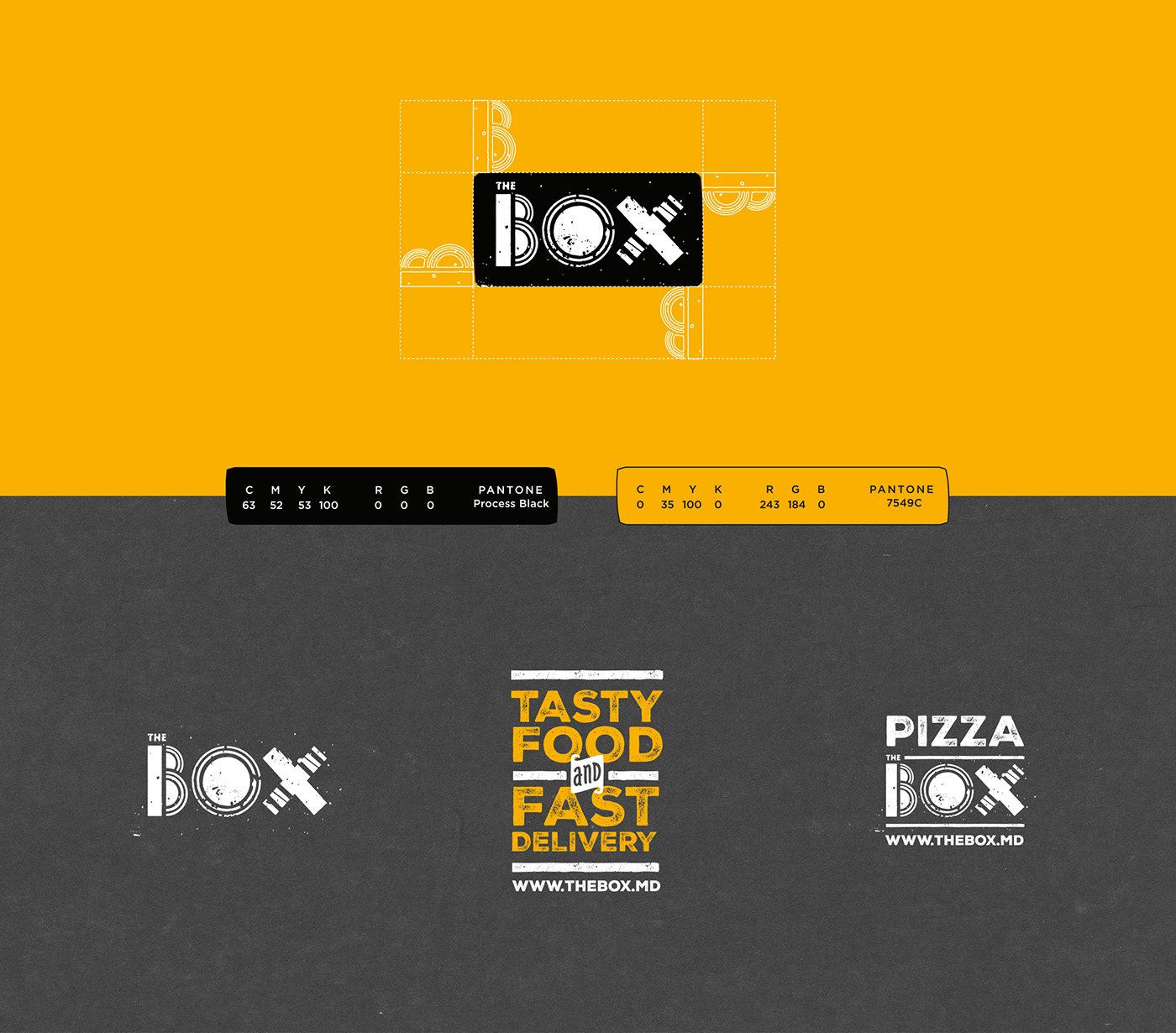 Pizza Food  snack rugget fastfood identity Packaging logo romania