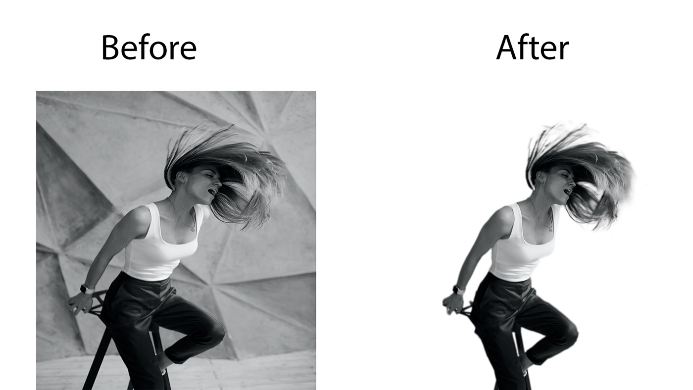 transparent photo editing cut out image hair masking remove background