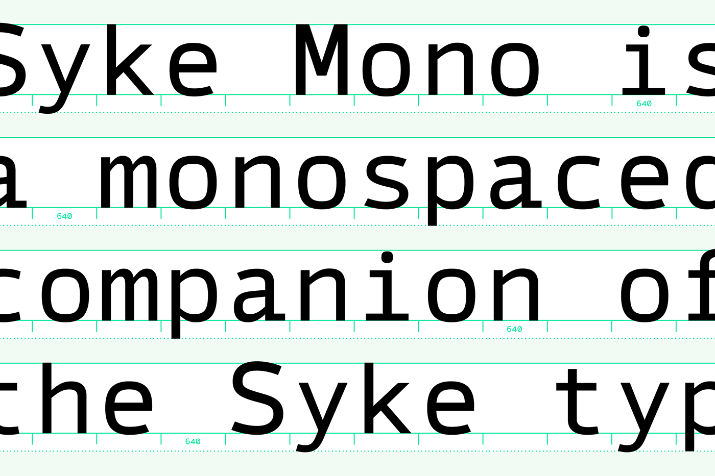 geometric Humanist Mono The Northern Block font monospacefont type family Typeface typefoundry