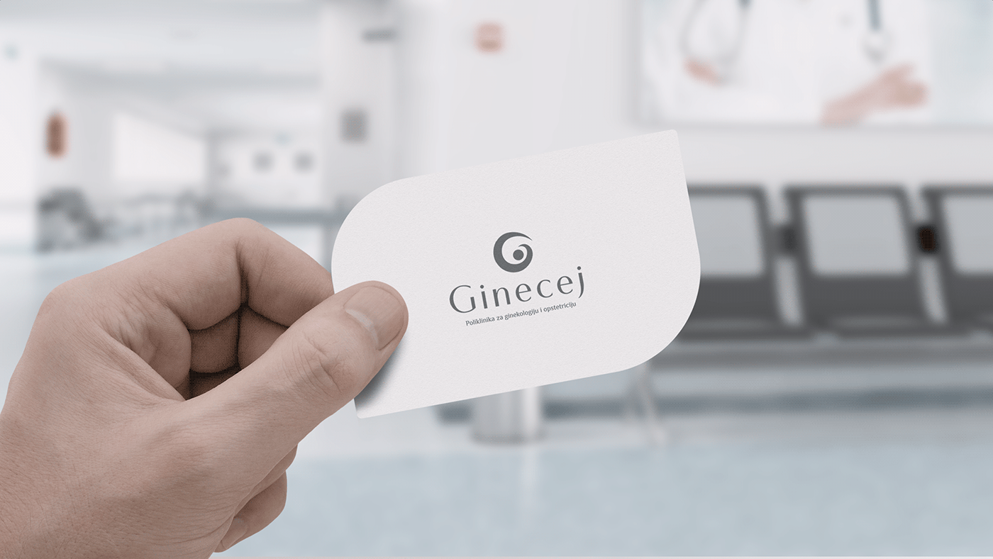 brendiranje clinic Creativity davor viskovic ginecej ginekologija gynecology Logo Design poliklinika simple and logical