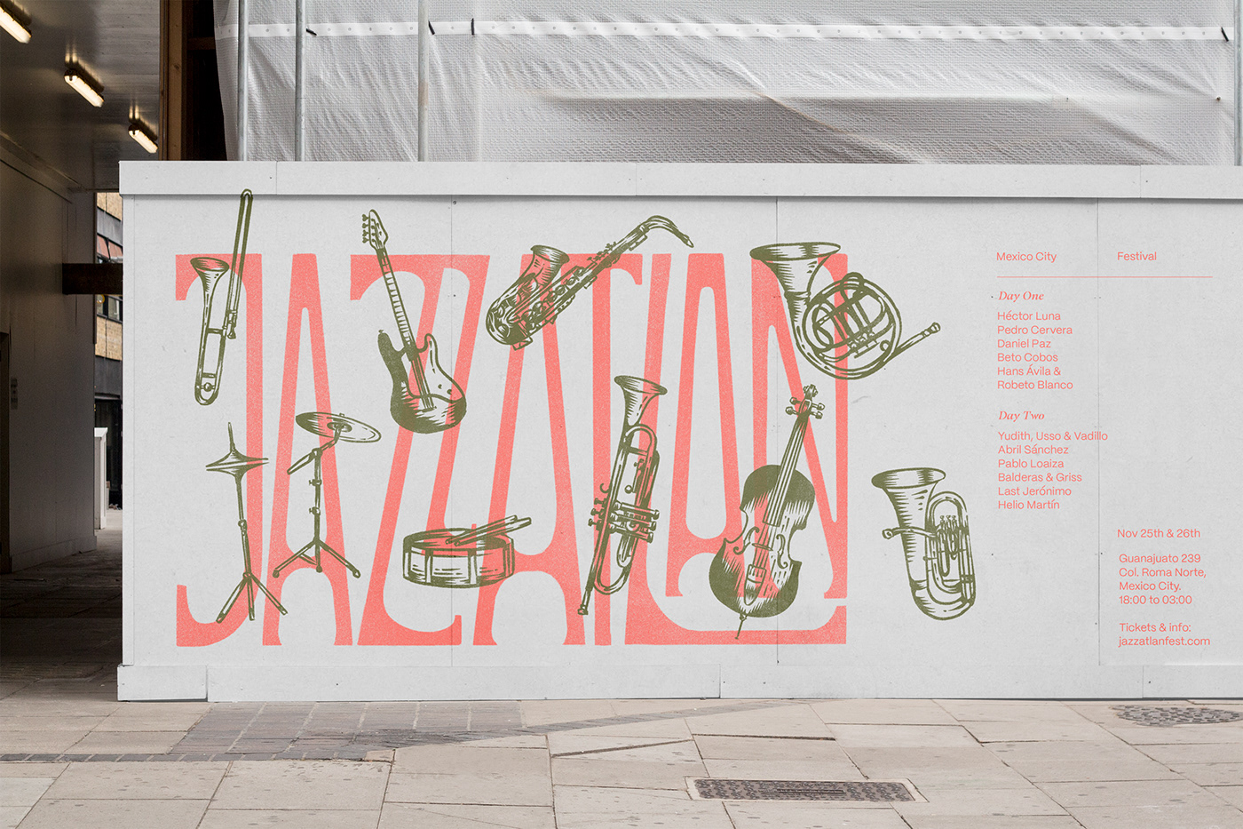 Digital Art  digital illustration festival graphic design  ILLUSTRATION  lettering music poster Procreate visual identity