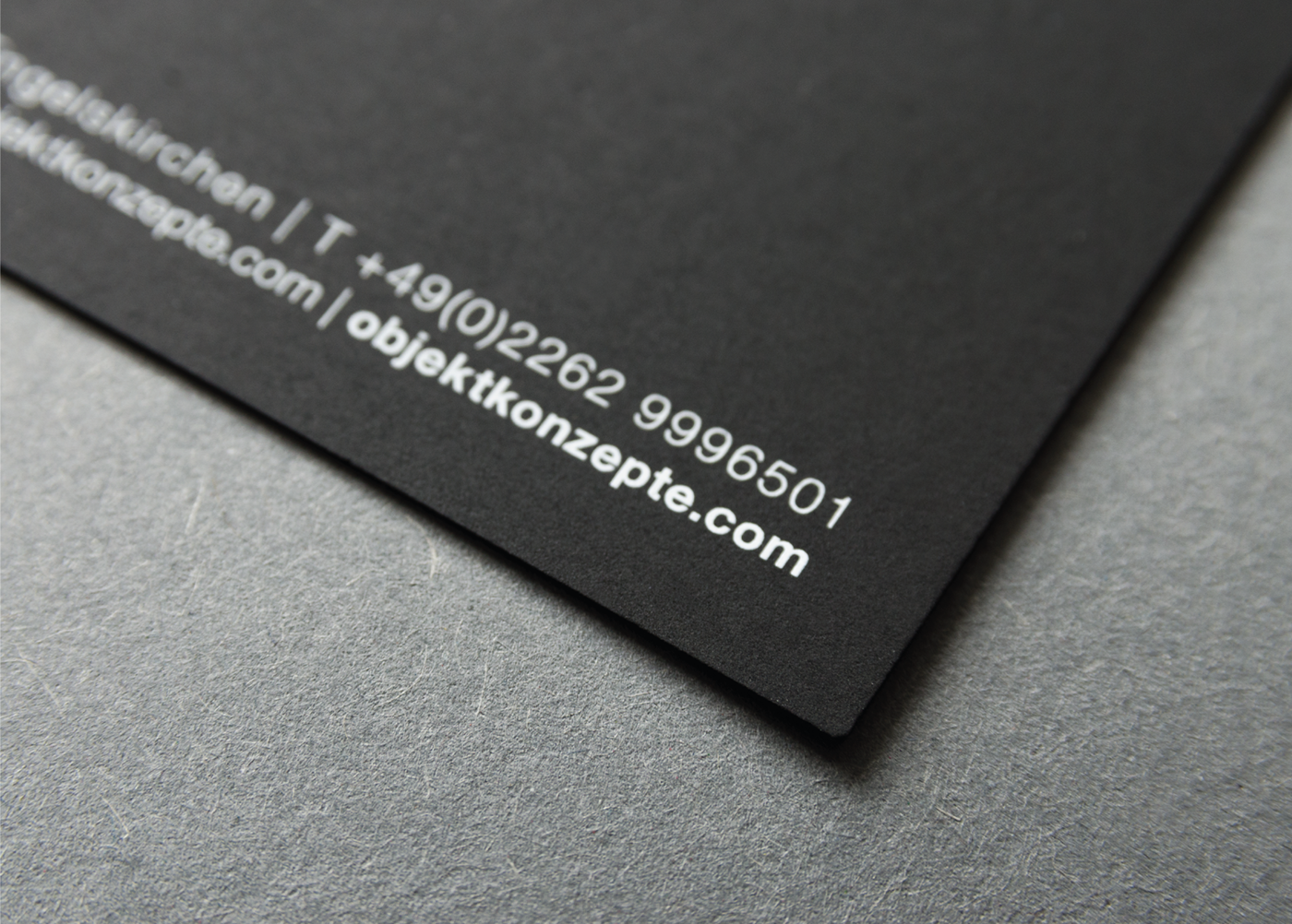 CI Corporate Identity visual identity logo Logotype monogram minimalist dark furniture Business Cards