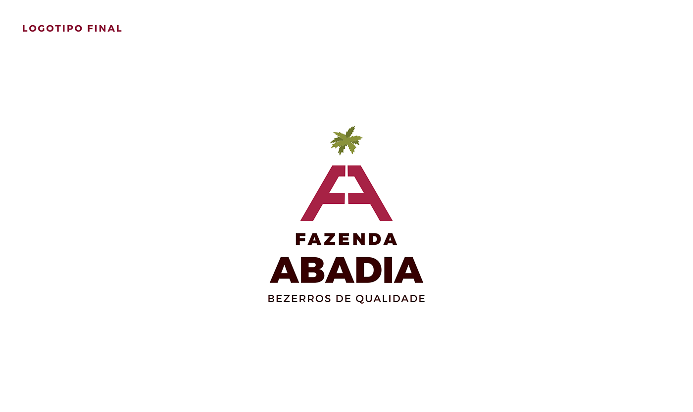 Agronegócios agropecuária bezerros branding  fazenda identidade visual Logotipo