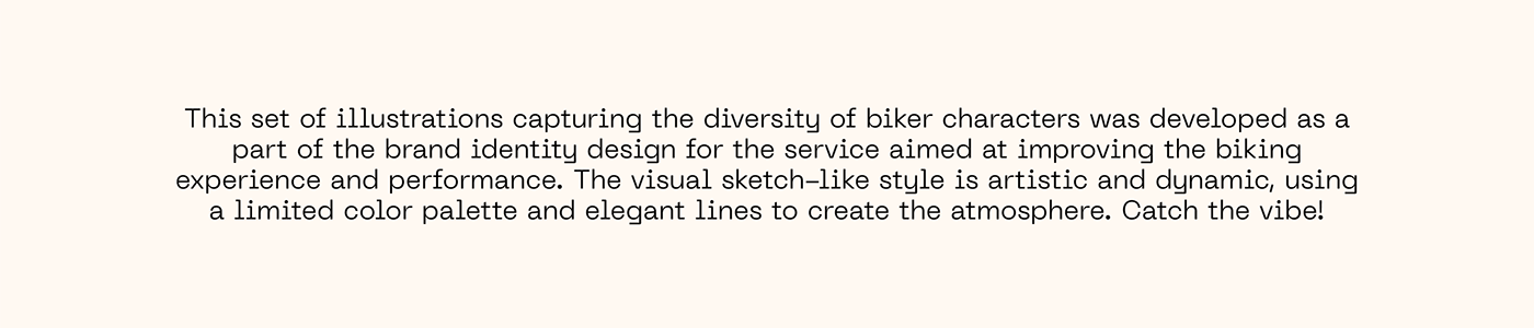 Bike biker branding  Digital Illustrations identity illustration art Landscape line art marketing   sport