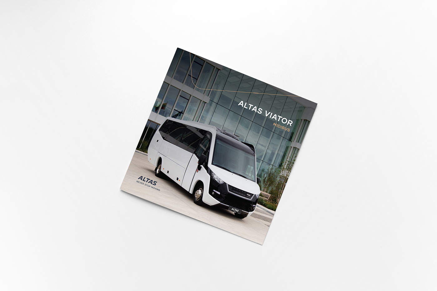 graphic design  bus manufactory rebranding Vehicle Booklet leaflet auto branding