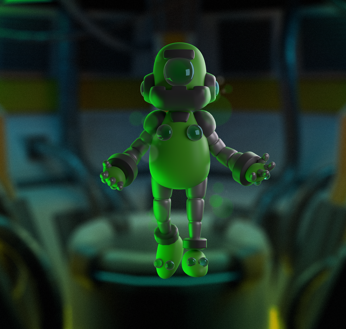 robots blender blender 3d Character design  ILLUSTRATION  Character characters mexico animation  animation3D